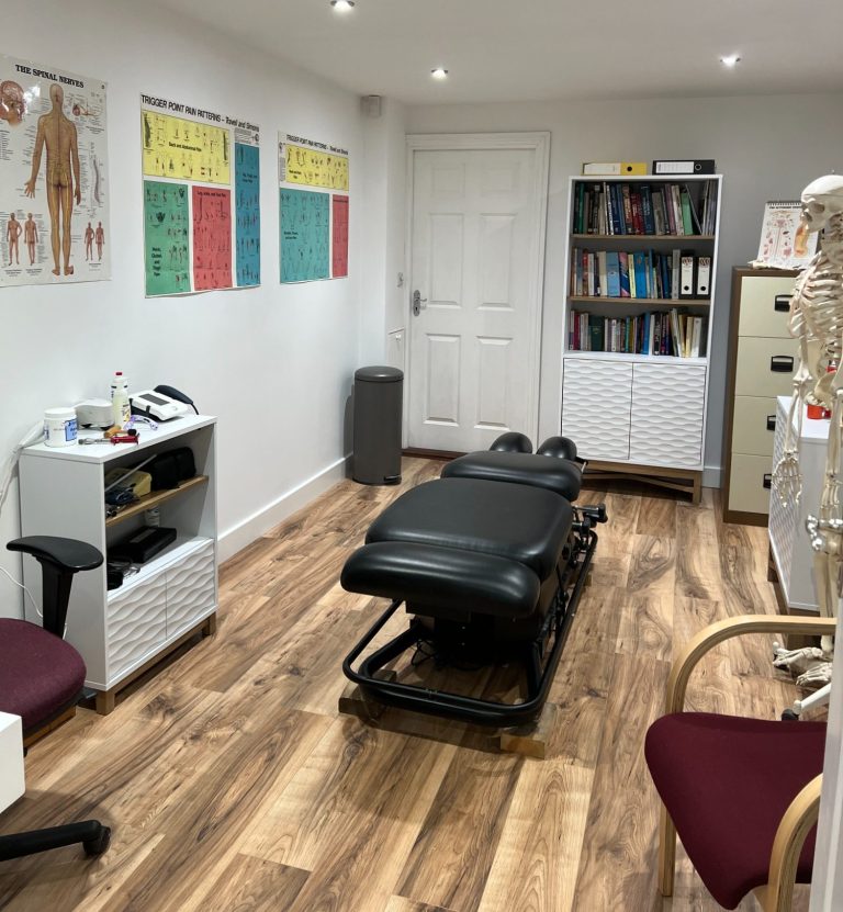 Treatment Room Market Harborough Chiropractic Clinic