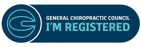GCC Maria Faulks Chiropractor, registered with the GCC